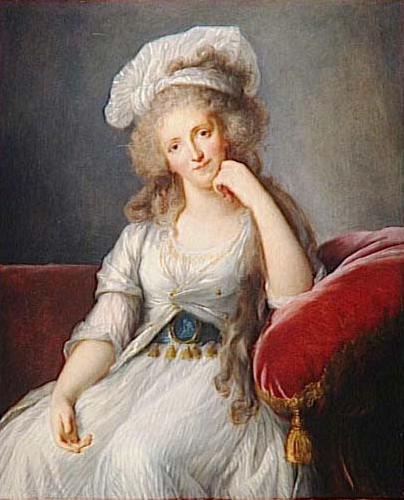 eisabeth Vige-Lebrun Portrait of Louise Marie Adelaide de Bourbon Germany oil painting art